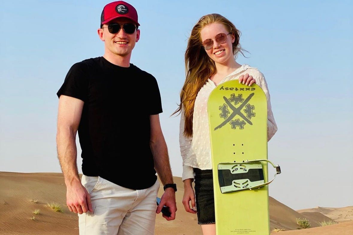 Dubai Safari: Private Morning Desert Tour + Sandboarding - Photo 1 of 5